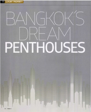 Forbes: Bangkok’s dream penthouses